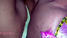 filling that tight latina ass with cum, big tits bouncing during the anal fuck.