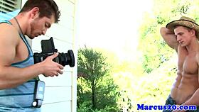 Wow, cut gay jock getting ass drilled hard!