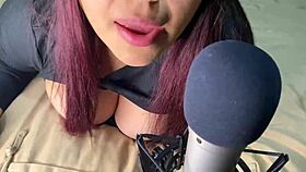 Girlfriend Roleplay Leads to Moaning Orgasm in Homemade ASMR Session