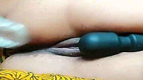 Katy and Katie, let's feel our shaved pussies with toys and dildos