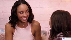 i licked my lesbian exs in threesome