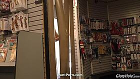 intense gloryhole action with lexi lowe