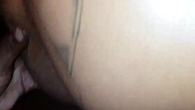 I'm Watching This Ebony Babe Get Her Big Ass Creampied By A Monster Cock.