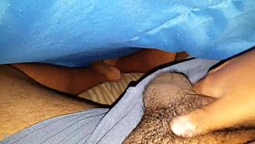Brown Dick Strokes in Intriguing Masturbation Session