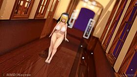 mmd ecchi original, she's not my sister but feels so good!