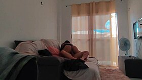 Surprise Entry Turned Into Wild Bathroom Action