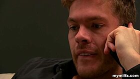 I made my horny housewife squirt with my fingers at mymilfz