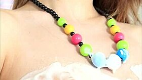 Milk Cream Lesbian Girls Share Intimate Moments