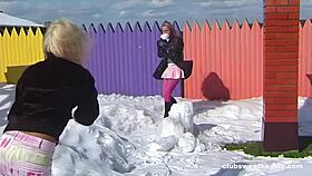 Can Sweety And Crystal Handle Toys In The Snow?
