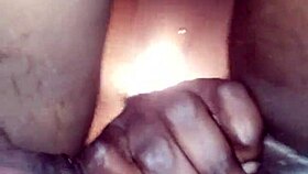 I'm Watching This Ebony Babe Get Her Big Ass Creampied By A Monster Cock.