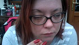 i woke up early, coughing on my first fag with bbw tina snua, that chubby british european smoking fetish turns me on so much