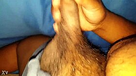 Brown Dick Strokes in Intriguing Masturbation Session