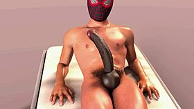 Spider-Man Miles Morales schwingt riesigen schwarzen Schwanz für Teen 18+ Action
