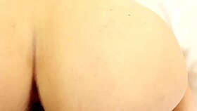 Cute brunette's audition turns into doggystyle fucking.