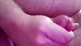 Solo Guy Strokes His Hard Cock Alone
