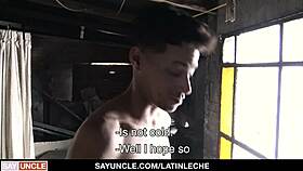 narrative of engaging latina strong boy danny for construction work ending with blowjob - latin leche