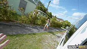 pussy popping with blowjob and creampie 😈