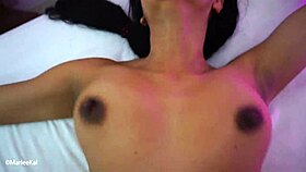 asian girlfriend fucked & creampied on camera for the first time