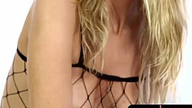 Blonde Masseuse With Glasses Sucks Cock Hard!