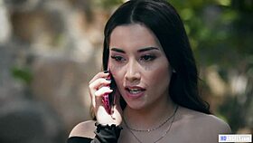 I'm in this lesbian orgy with Aidra Fox and the girls licking pussies