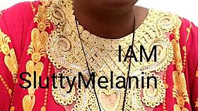 A solo ebony milf explores her desires