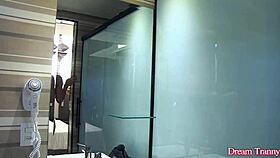 trans slut bruna castro pays movers to fuck her holes