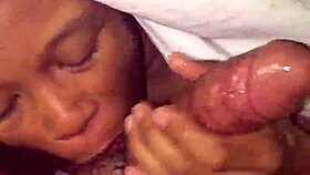 Sloppy Birthday Blowjob On Monster Black Cock