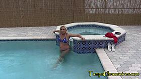 Milf Flashes And Masturbates Outdoors Until Cumming