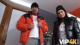 the pornographer gives pleasure to the married tattooed bride at the wedding