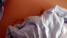 Retro blue film with toys and panties