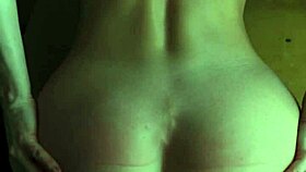 cute girl says, 'fuck my ass hard on the table'