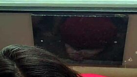 this cute teen slut deepthroats by the jacuzzi 😈