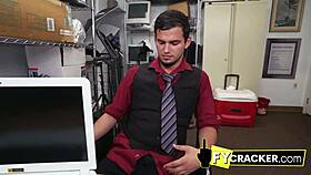 Ultimate blowjob in hot gay flame