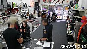 Reality Sex in the Shop with Sloppy Blowjob and Hardcore Pounding
