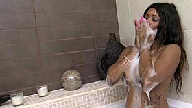 How I fucked my black stepmom in stockings, deepthroat and all