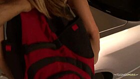 Troublesome blonde dives into hardcore penetration and moaning adventure