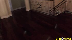 Jizzorama features a curvy Latina teen with big butt and tits. She rides a massive BBC like a pro.