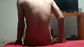 Young Twink Enjoys Bareback Anal Sex With Amateur Partner During New Year's Celebration