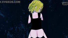 Anna Exorcises With Her Wet Vagina In Shaman King