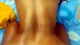 we were having wild sex in my parents bed, switching from doggystyle to cowgirl riding until he creampied my pussy