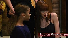 Extreme Black Girl Sexy Youthful 18+ Alexa Nova and Kendall Bound Hard