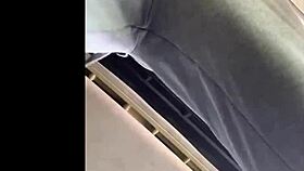 Riding cock in car, squirting and deepthroat fun until home.