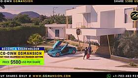 Intense Pool Party Where Exotic Brunettes Dive Into Passionate Lesbian Action