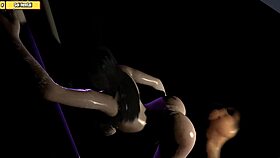 Hentai 3D Istennő Ep 28 - Ahri LOL keményen baszva a vonaton