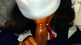 Teacher fills student's ass with creampie in uniform