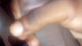 black cock delivers early morning cumshot surprise