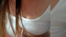 Hot latina neighbor convinces me to fuck hard