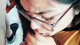 i'm recieving warm cum on my face from blowjob