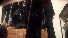 travestie indulges in horse bite dildo play