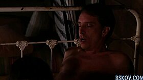 Skin Diamond Rides Cock in Stockings with Handjob and Oral